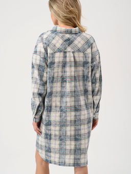 Халат фланель "Рубашка"