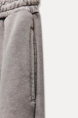 FADED JOGGING TROUSERS - Zara фото 9