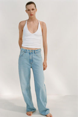 HALTER TOP WITH STRAP DETAIL - Zara фото 30