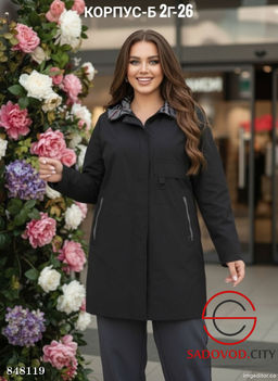 Ветровка женская с капюшоном - Bruno фото 3