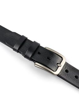 Мужской кожаный ремень Dierhoff ДРК 3055/3-40 Черный