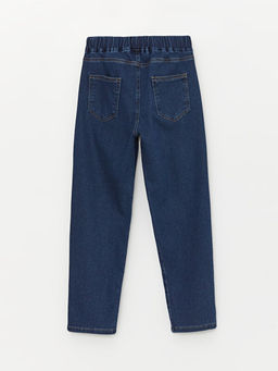 Beli Lastikli Erkek ?ocuk Jean Pantolon
