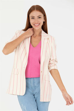 Женская розовая куртка