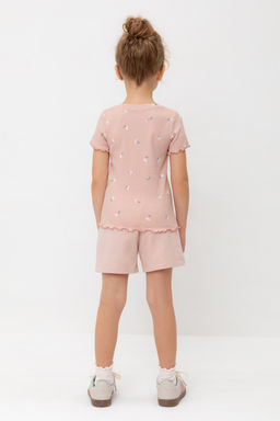 Шорты Crockid КР 400417-1 дымчатая роза футер  фото 11