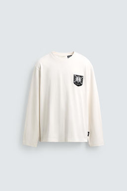 CAMISETA PARCHE ENGLAND 66 FIFA WORLD CUP FIFA CLASSICS / Blanco roto - Zara фото 7