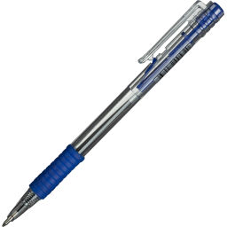 Ручка шариковая автомат. Attache Economy 0,5мм автомат рез.манжет,син фото 2