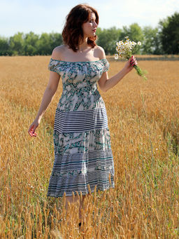 20-26 НАТАЛИ L2013-510.С3 Сарафан - Almond фото 5