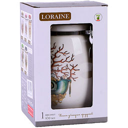 30808 Банка для сыпучих 930 мл Страна чудес дол/жел LR (х24) - Mayer&boch фото 4