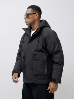 Куртка зимняя до - 20 бежевого цвета черного цвета - Mtforce фото 8