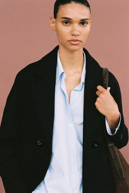 OVERSIZED SOFT COAT - Zara фото 2