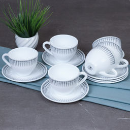 Чайный набор 12 предметов 220 мл / GB220/GD55-6A (7066) /уп 8/ Точки - Галеонтрейд фото 8