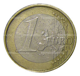 Монета 1 евро 2002 года G Германия
