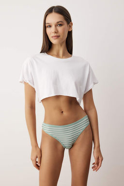 Cok Renkli 5li Kaskorse Duz Brief Kulot THMAW26KU00038 - Trendyolmilla фото 7