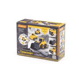 Конструктор-транспорт Трактор (20 элементов) (жёлто-чёрный) (в коробке) - Полесье фото 7