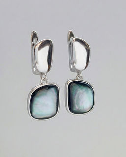 Серьги с натуральным перламутром - Vel vett фото 16