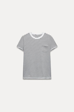 T-SHIRT WITH POCKET - Zara фото 6