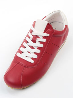 03-908397-5 RED Кеды женские (натуральная кожа)