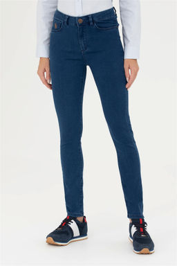 Женские темно-синие джинсовые брюки - U.s. polo assn фото 9