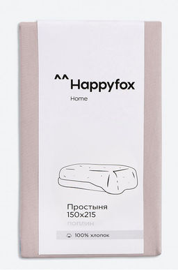 Простыня из поплина 150X215 Happy Fox Home  фото 40