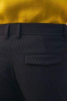 LIMITED EDITION PINSTRIPE SKINNY TROUSERS - Zara фото 6