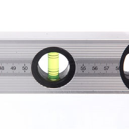 Уровень строительный алюминиевый Lamboss, 3 глазка, 60см