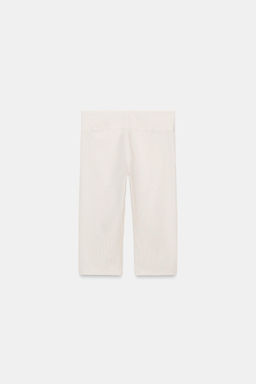 PANTAL?N CAPRI RAYAS / Crudo / Marr?n - Zara фото 6