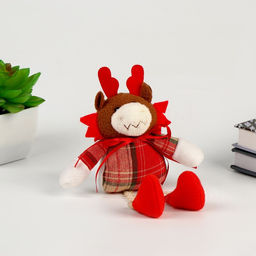 Мягкая игрушка Олень, цвет МИКС