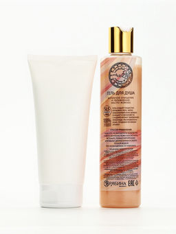 Подарочный набор NUDE MOOD, гель для душа 250 мл и крем для тела 200 мл, аромат ягод, URAL LAB  фото 6