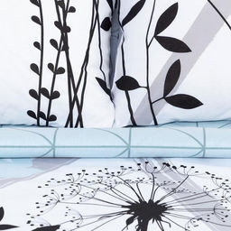 Постельное белье Этель дуэт Одуванчик 143*215 см - 2 шт, 240*220 см, 70*70 см -2 шт, бязь  фото 4