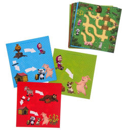 Игра магнитная Большое путешествие. Маша и Медведь  фото 4