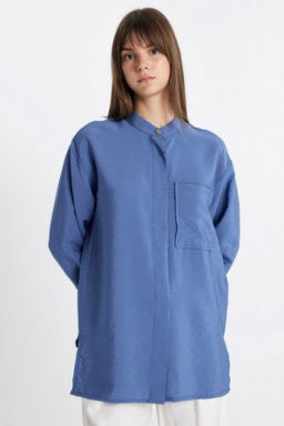 Relax Fit Uzun Kollu Gomlek Tunik