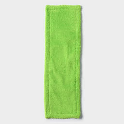 Насадка для плоской швабры Доляна, 42×12 см, 60 гр, микрофибра, цвет зелёный
