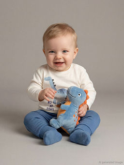 Bisiklet Yaka Erkek Bebek Pijama Tak?m?