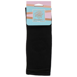 Гетры для гимнастики и танцев Grace Dance №5, длина 70 см, цвет чёрный