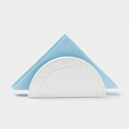 Салфетница Magistro Rodos, 13.2×4×7 см, фарфор, белая