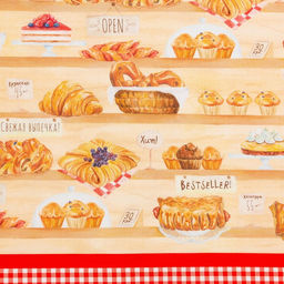 Фартук Этель Bakery house 70х60 см, 100% хлопок, репс 210 г/м2  фото 6