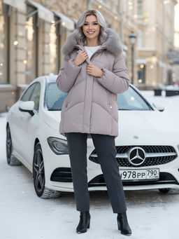 Куртка зимняя с мехом Бренд: Visdeer  фото 21