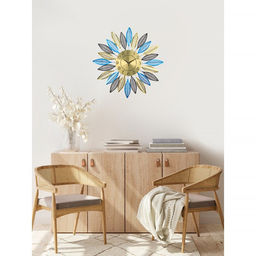 Часы настенные интерьерные «Вемен», серия: Ажур, дискретный ход, d=60 см, циферблат d=22 см, от батарейки 1хАА