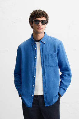 LINEN/COTTON SHIRT - Zara фото 19