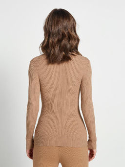Водолазка женская 12411-53010 camel - Eleganzza фото 3