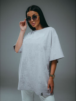 Ирбис футболка женская (серый варенка)