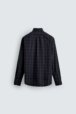 REGULAR FIT CHECK SHIRT - Zara фото 9