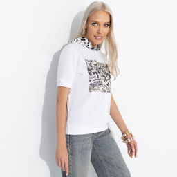 Футболка с капюшоном, Увлечена собой (графика) - Charutti фото 7