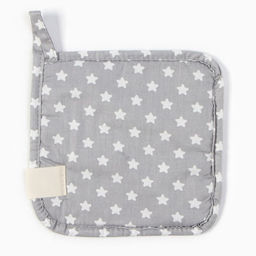 Прихватка Этель Звёзды 19х19 см, 80% хл, 20% пэ, сатин 110 г/м2  фото 4