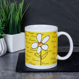 Кружка 400 Цветы / А-450 /уп 48/ - Галеонтрейд фото 2