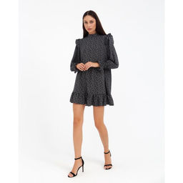 Платье мини женское MIST: Dresses, размер 46, чёрное