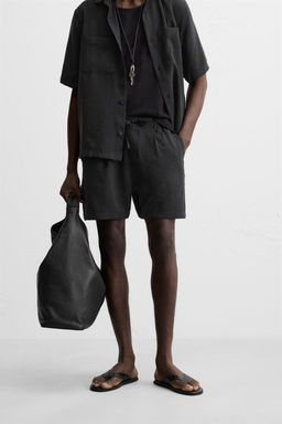 REGULAR FIT BERMUDA SHORTS - Zara фото 12