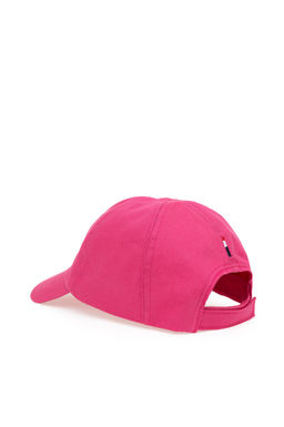 Шапка U.S. Polo Assn Edrogirl фуксиевая из хлопка