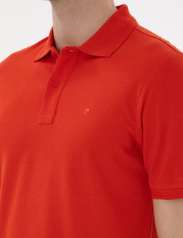 K_rm_z_ Slim Fit K_vr_lmaz Polo Yaka Basic Ti__rt - Pierre cardin фото 14