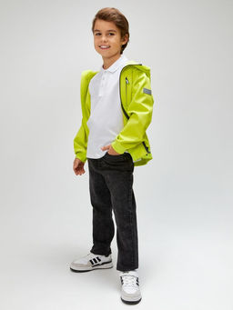 ACOOLA / Сорочка-поло верхняя для мальчиков Deer белоснежный фото 3